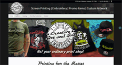Desktop Screenshot of creativeartandink.com